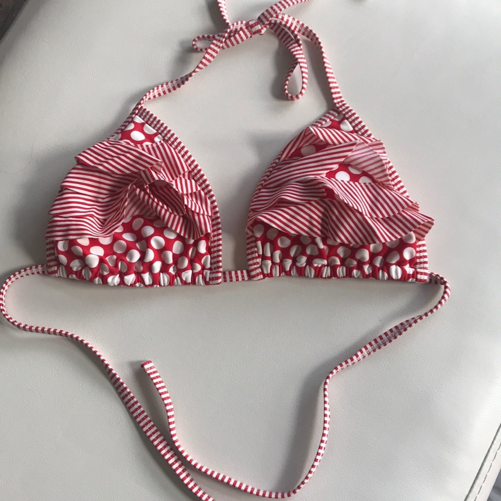 Cute polka dot bikini 👙 top